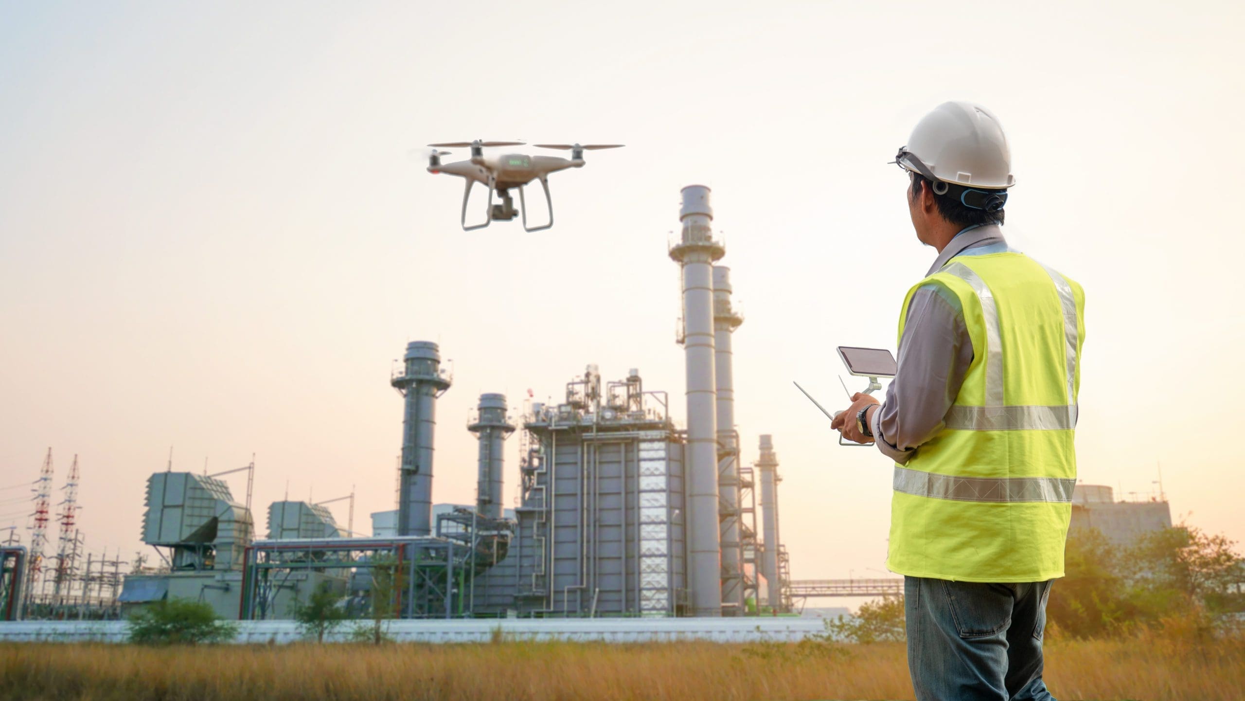 Industrial inspection drone